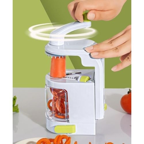 product_image_name-Generic-Carrot Clever Slicer Vegetable Slicer Clever Slicer Julienne Slicer Carrot Slicer Vegetable Cutter Chopped Grater Cooker Set Slicer Thickness Adjustable Julienne Multi-functional Slicer Set- Multicolor -4