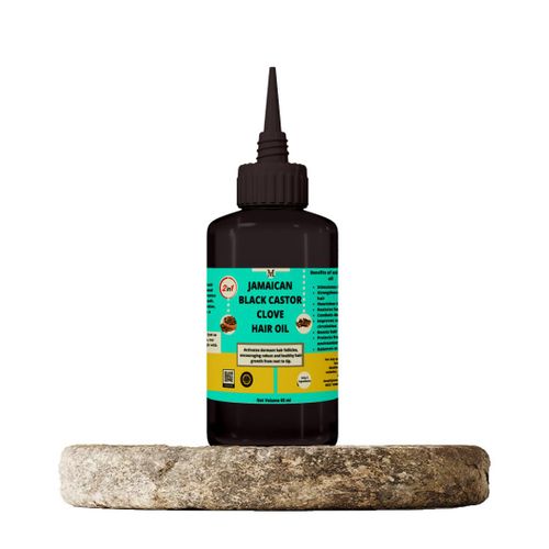 product_image_name-Mekis-Jamaican Black castor Clove Hair Oil - Stimulates Hair Growth, Strengthens strands, Reducing thinning and promoting volume.-1