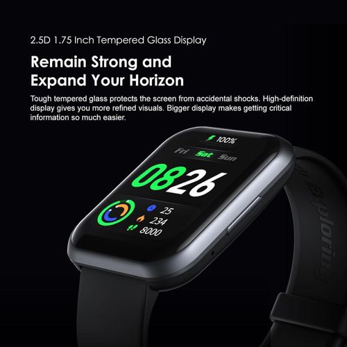 product_image_name-Oraimo-Watch 2 Pro Smartwatch with Bluetooth Calling, 1.72” HD Display, 120+ Watch Faces, Stress Monitor, Heart, 24 Sports Modes, Sleep Monitor, IP68 Waterproof & 7 Days Battery-2