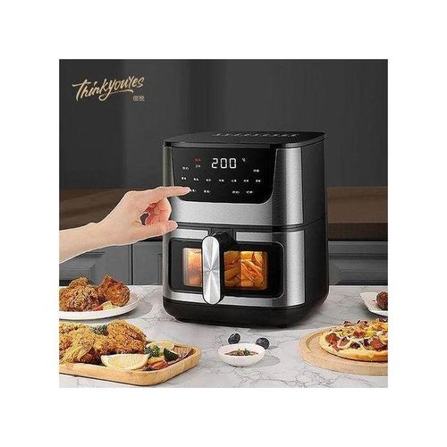 product_image_name-Generic-Hoffmans 8L / 8 Litres Digital Electric Airfryer / Air Fryer - Black-1
