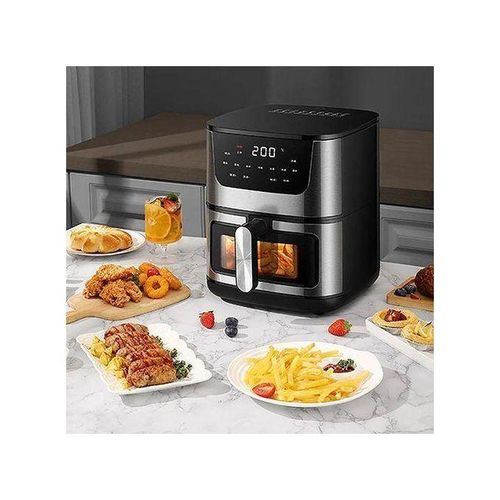 product_image_name-Generic-Hoffmans 8L / 8 Litres Digital Electric Airfryer / Air Fryer - Black-2