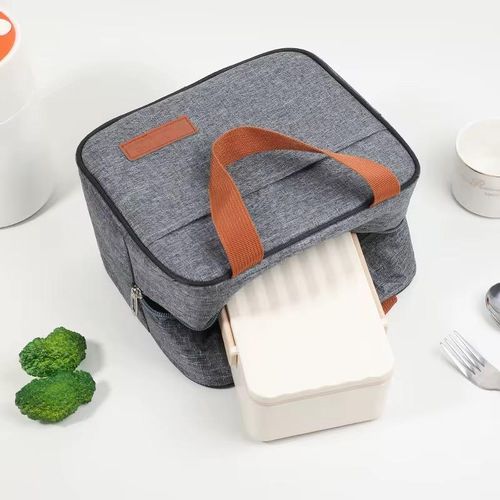 product_image_name-Generic-Square Lunch Bag - Black/Blue/Grey-2