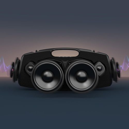 product_image_name-Generic-Portable Rechargable Bluetooth Speakers, S78 120W Speakers IP67 Waterproof Outdoor Wireless Speaker with Big Battery,EQ,Stereo,Party, Beach Wireless Speaker Subwoofer-3