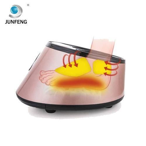 product_image_name-Generic-Electric Vibrator Reflexology Foot Spa Massager Tool Acupressure Foot Massager with Heat, Foot Massager with Heat & Air Compression for Foot Deep Shiatsu Kneading Massage with Infrared Heating Therapy Intensities Modes Auto-Off Timer for Relax-3