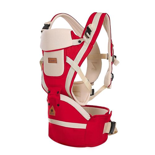 product_image_name-Generic-3 in 1 Baby Carrier With Hip Seat -Multi-1