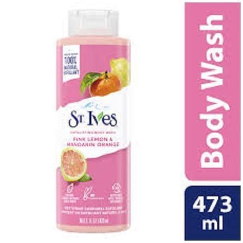 product_image_name-St Ives-Pink Lemon & Mandarin Orange Exfoliating Body Wash 473ml-1