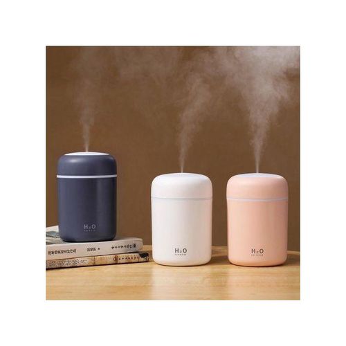 product_image_name-Generic-Share this product    Portable Colorful Mini H2o Humidifier- Essential Oil Diffuser, 300 Ml USB Air For Bedroom, Car, Office, Desktop With Light & 2 Mist Modes - Multicolors-3