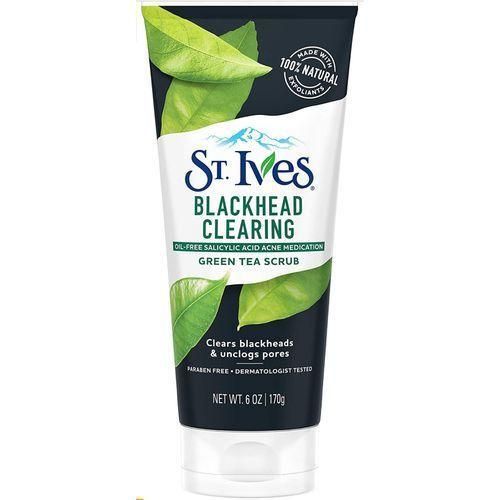product_image_name-St Ives-Black Heads Clearing Green Tea Scrub 170g-1