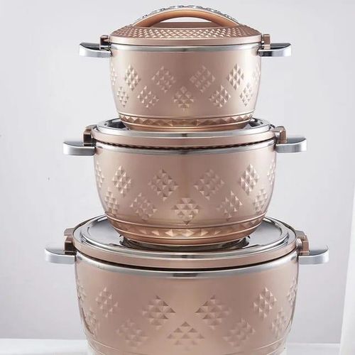 product_image_name-Generic-3 Pieces Of Event Lasting Insulation Insulated Hot Pot Luxury Serving Casserole Stainless Steel Lunch Box Set-1