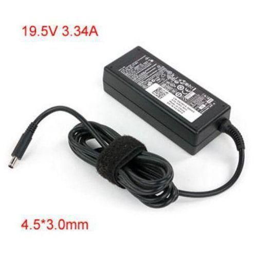 product_image_name-DELL-Small Pin laptop charger 65W - 19.5V3.34A  - Black-1