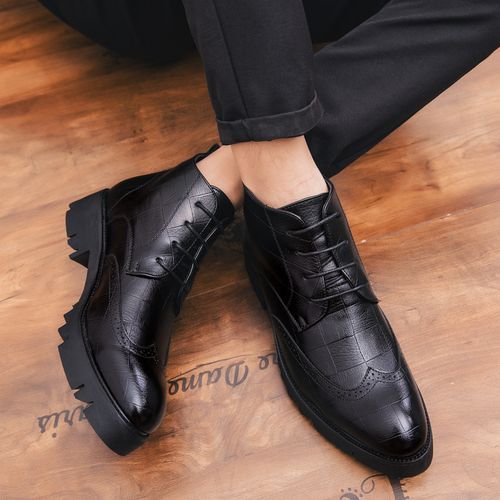 Lace up oxford boots discount