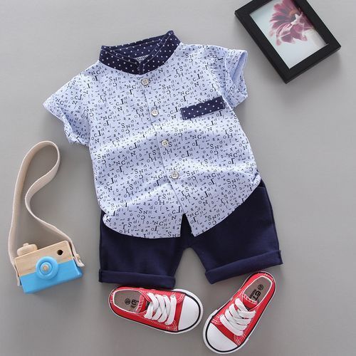 Shop Boys Baby Clothes Children s Short Sleeve Pants Set Jumia Uganda