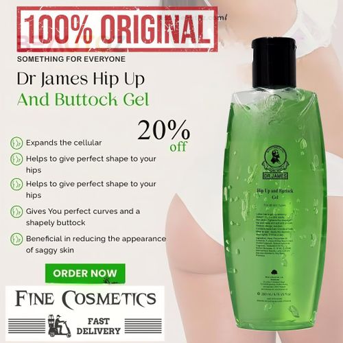 product_image_name-Generic-ORIGINAL DR JAMES HIP UP GEL Buttock Enlargem€nt Curvy Figure Shaping Butt booster gel. 200ml-2