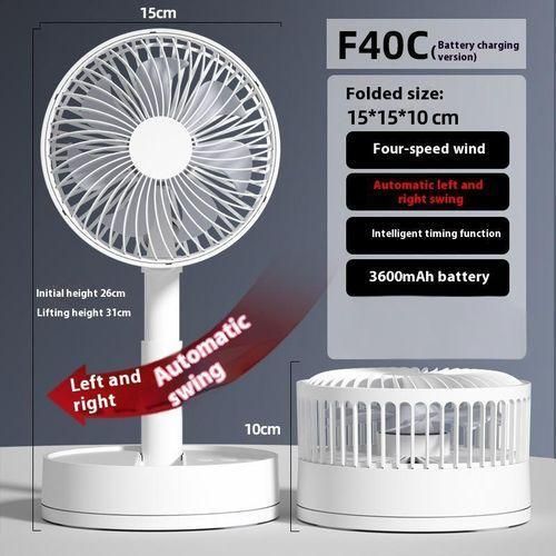 product_image_name-Original-Portable USB White Desk Fan - Mini Size, Quiet & Versatile for Dorm/Office/Travel-3