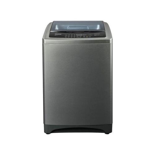 product_image_name-Hisense-9Kg Top Loading Washing Machine Free Standing 9 KG - Grey-1