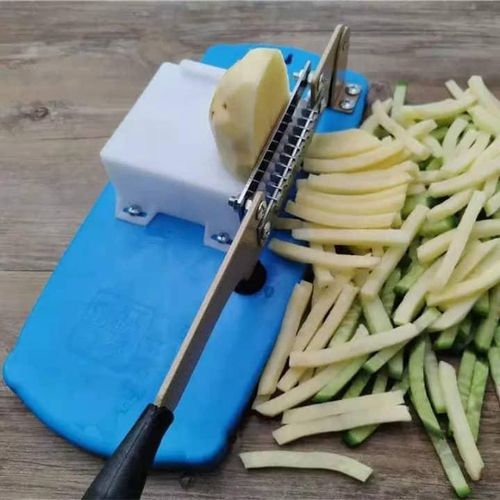 product_image_name-Generic-Stainless Steel Potato Cutting Machine Non-slip French Fries Cutter Meat Cake Slicer Chopper Cucumber Kitchen Gadgets-3