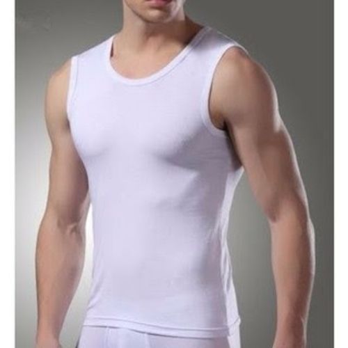 Shop Pack of 3 Pure Cotton Vests- White | Jumia Uganda