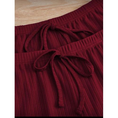 product_image_name-Fashion-Women’s Ribbed Pajama & Lounge Set – 3 Pieces-4