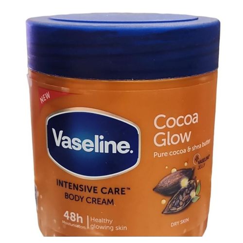 product_image_name-Vaseline-Intensive Care Moisturizer - Vitamin C & Cocoa Butter, All Skin Types, 400ml -1