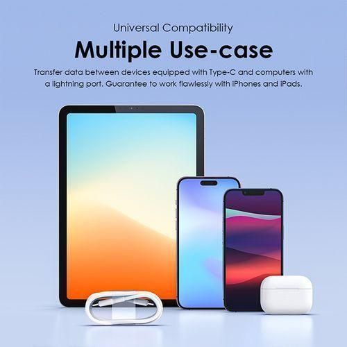 product_image_name-Oraimo- FastLine 2 2.4A 1M Cable Type C to Lightning Fast Charging and Syncing-4