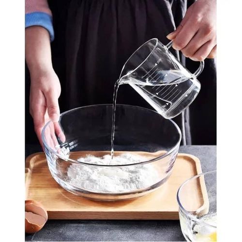 product_image_name-Generic-2 Piece Style Transparent Glass Bowl Set Fruit And Vegetable Salad Bowl Baking Mixing Dishes-2