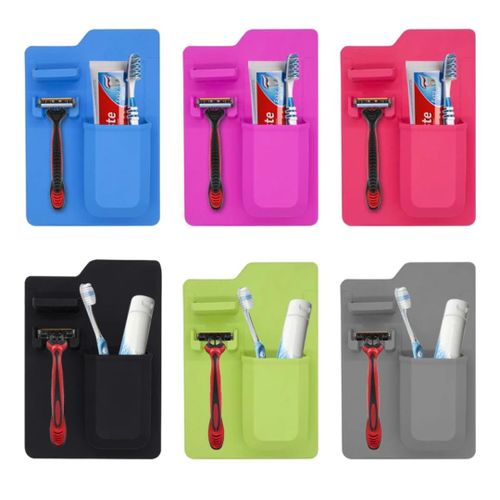 product_image_name-Generic-Silicone bathroom organizer multi-colors -2