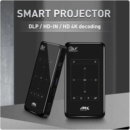 product_image_name-Generic-Borrego BP09 Smart Mini Projector with 4K Support - Multicolor-5