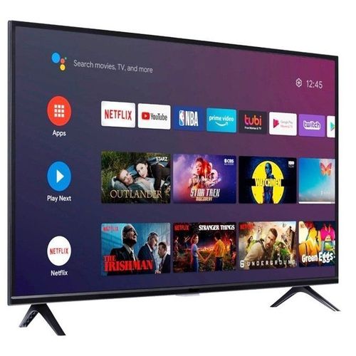 Shop 43 Inch Frameless Flat Screen Android Smart TV Black