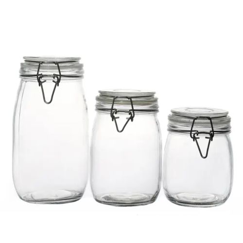 product_image_name-Generic-3pcs Airtight Storage Glass Containers-2
