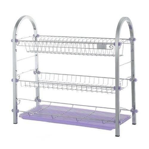product_image_name-Generic-Two-Tier Countertop Dish Drying Rack-1