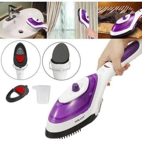product_image_name-Sokany-Handheld Garment steamer - Purple, White-2