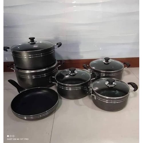 product_image_name-Generic-Non Stick Serving And Cooking Dishes-Black-1