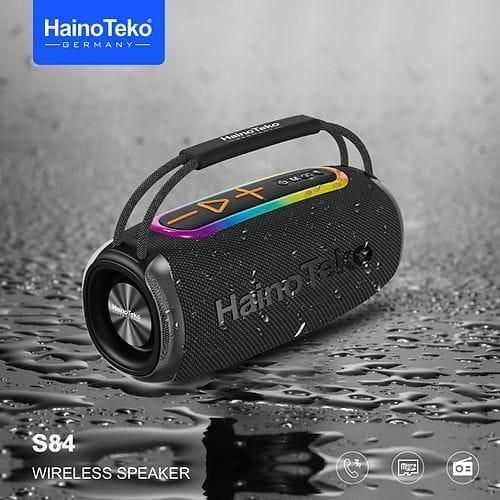 product_image_name-Generic-S84 Portable Bluetooth Wireless Speaker with Power Bank Function with Carrying Strap Supports FM Radio and with USB and Memory Card Slot Elegant-Multicolor-3