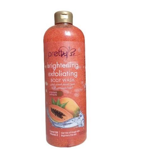 product_image_name-Pretty-Be PAPAYA & Carrot Oil Brightening & Exfoliating Body Wash. Cleans, Removes Dead Skin & Smooths-1