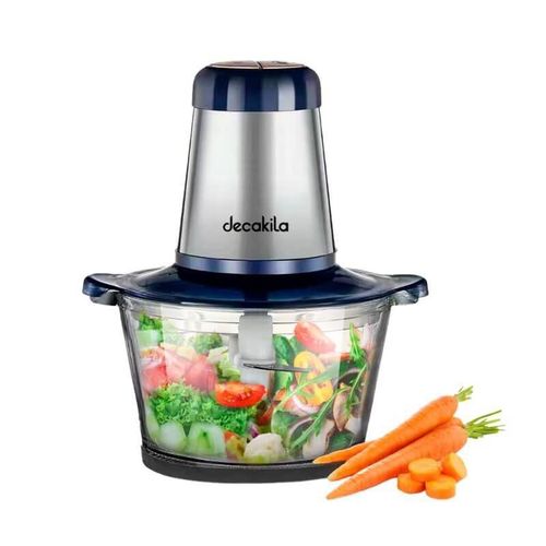 product_image_name-DECAKILA-Electric Stainless Steel Mini Food Chopper, 2L Glass Bowl, 4 Blades, 2 Speeds, 300Watts KEMG011B– Silver-5