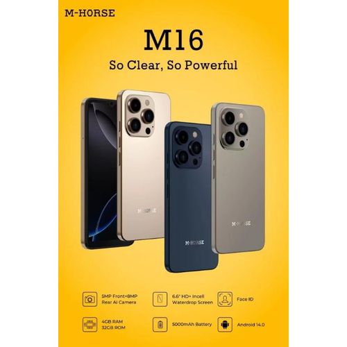 product_image_name-M-HORSE-M16 – 4GB RAM, 32GB Storage, Core Processor Smartphone-1