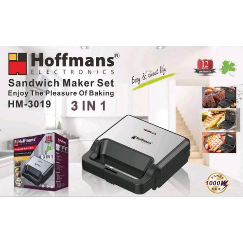 product_image_name-Hoffmans-Electronics Sandwich Maker Set HM-3019 - Silver-1