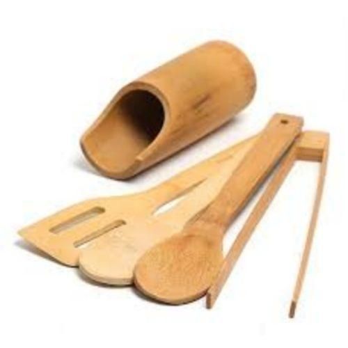 product_image_name-Generic-5pcs Of Bamboo Kitchen Stick Set - Brown-5