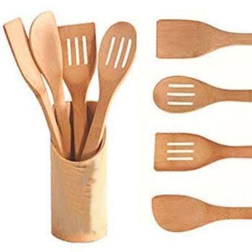 product_image_name-Generic-5pcs Of Bamboo Kitchen Stick Set - Brown-6