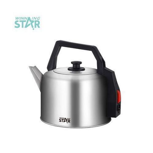 product_image_name-WINNING STAR-ST-6005 Electric Kettle Overheat Protection 5L - 1850-2200W - Silver-2