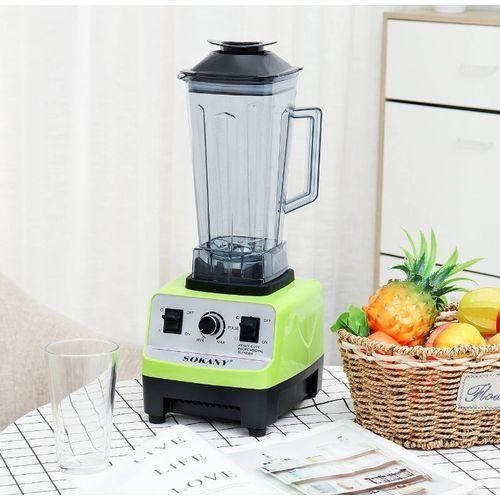 product_image_name-Sokany-Commercial Blender Heavy Duty Smoothies Fruits & Ice Crusher 2 Litres- Red, White-4