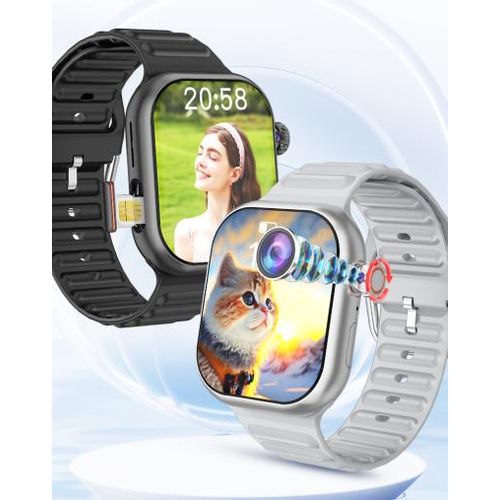 product_image_name-NODIZZ-Local Stock-C95 4G Full Netcom Smart Watch HD Rotating Camera, Support SIM,All-day Retina Display, IP67 Waterproof, Health Monitoring, GPS, Support Google Play Apps,Black-4