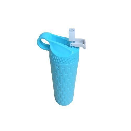 product_image_name-Generic-600ml Water Bottle With A Straw- Blue-3