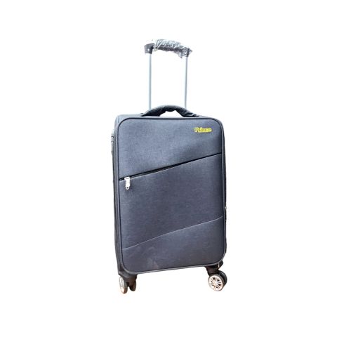 product_image_name-Generic-Light Weight 4 Wheel Extreme Durability Double Zipper  Digit Lock -Black -1