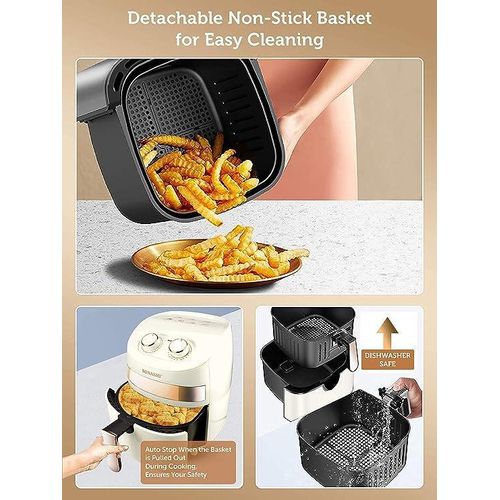 product_image_name-Sonashi-Airfryer With 60Minutes Timer And Over heat protection-Cream/Black/Gold-3
