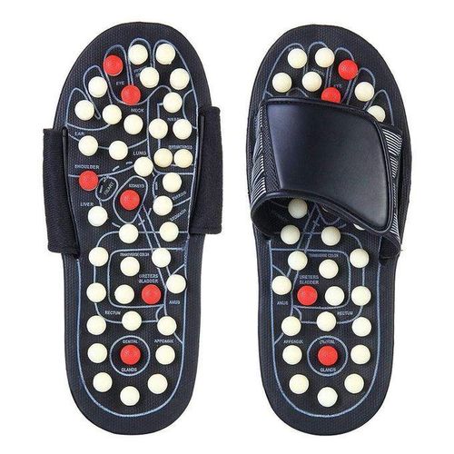product_image_name-Generic-Silicone Acupressure Massage Slippers - Multicolour -2