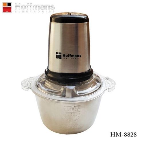 product_image_name-Hoffmans-HM-8828, 2L Food Chopper, Meat Grinder Food Processor -  Clear-1