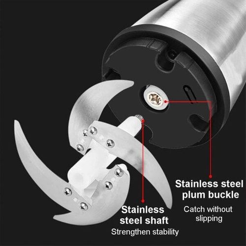 product_image_name-Hoffmans-HM-8828, 2L Food Chopper, Meat Grinder Food Processor -  Clear-4