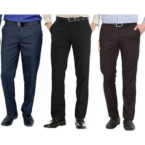 product_image_name-Generic-3Pieces Of Men's Gentle Suit Trousers _ Black, Navyblue, Coffee -1