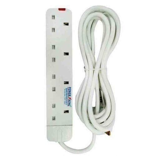 product_image_name-Power King-BEST ELECTRICITY EXTENSION  Best 4 Way Power Extension With Long Cable // Power extencion - White-1
